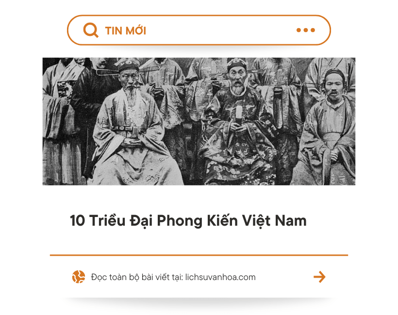 10 Trieu Dai Phong Kien Viet Nam