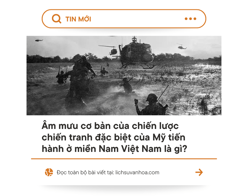 Am Muu Co Ban Cua Chien Luoc Chien Tranh Dac Biet Cua My Tien Hanh O Mien Nam Viet Nam La Gi