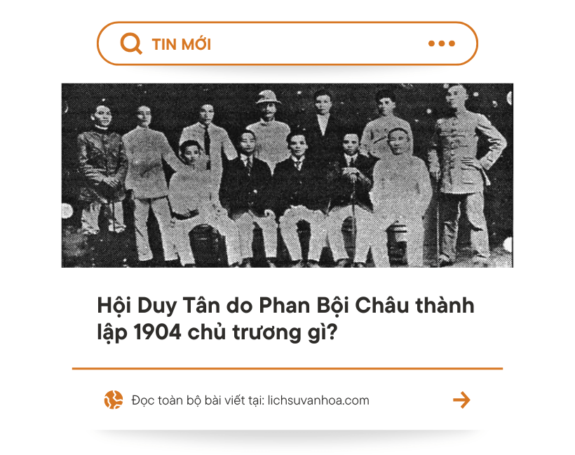 Hoi Duy Tan Do Phan Boi Chau Thanh Lap 1904 Chu Truong Gi