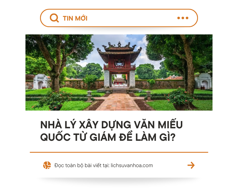 Nha Ly Xay Dung Van Mieu Quoc Tu Giam De Lam Gi