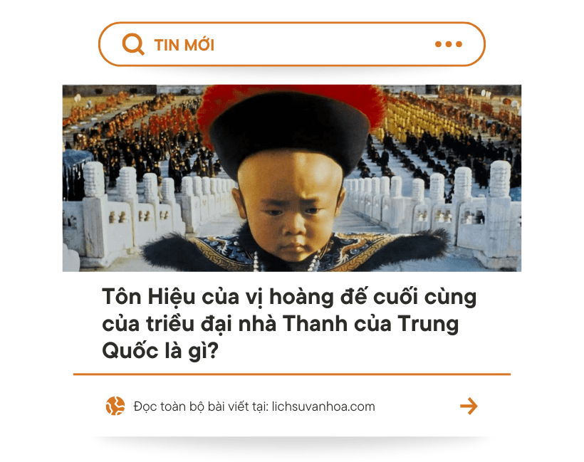 Ton Hieu Cua Vi Hoang De Cuoi Cung Cua Trieu Dai Nha Thanh Cua Trung Quoc La Gi