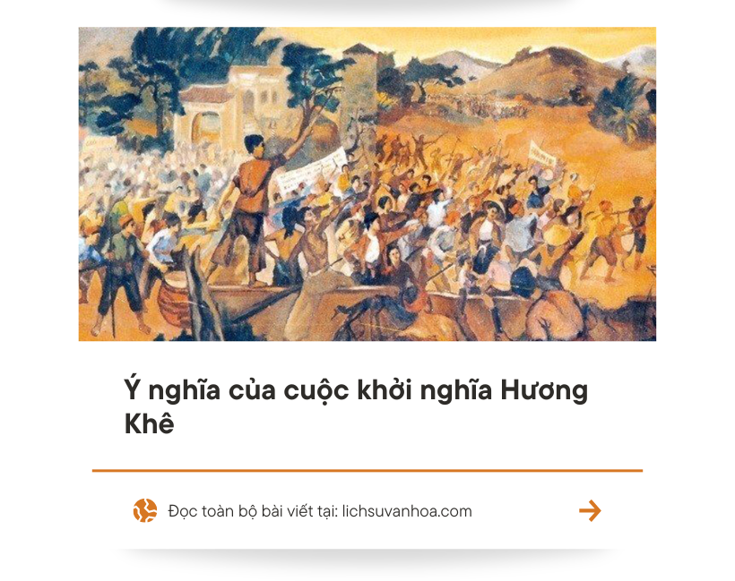 Y Nghia Cua Cuoc Khoi Nghia Huong Khe