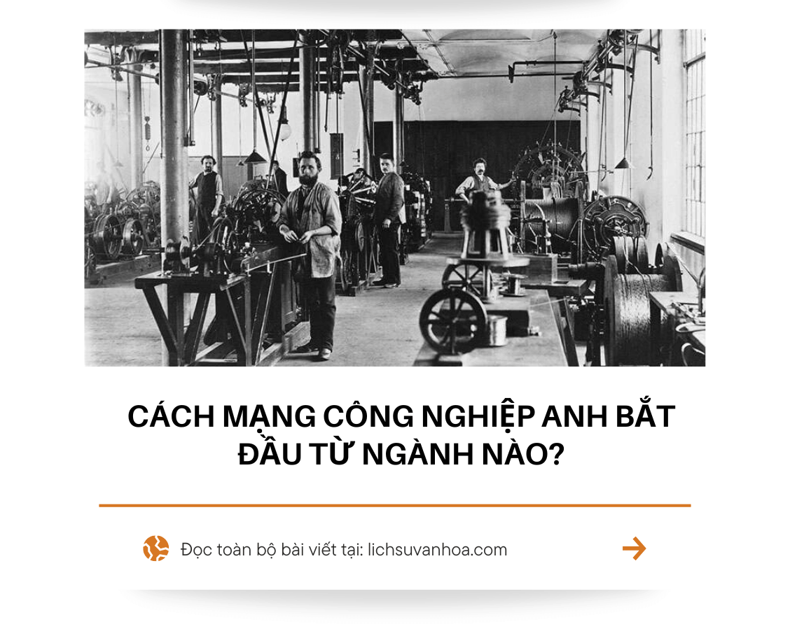 Cach Mang Cong Nghiep Anh Bat Dau Tu Nganh Nao